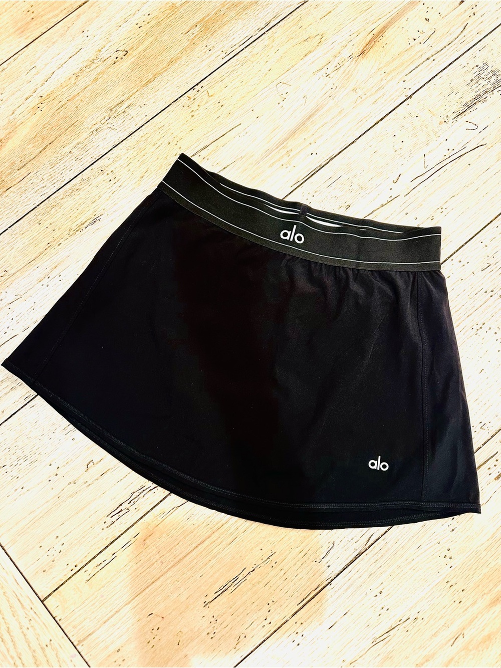 ALO Yoga Black Athletic Circle Skirt NWOT